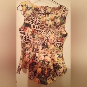 Floral summer top